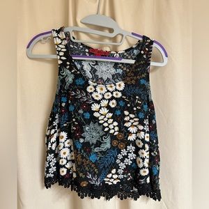 Flower Crop Top